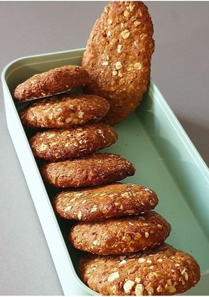 Une photo de Biscuits petit dej aux flocons d'avoines /ss beurre