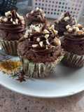 Muffins rellenos de crema bariloche 🤯
