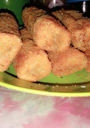 Foto resep Roti tawar goreng isi coklat dan pisang maknyus