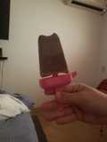 Helado de galletas de chocolate