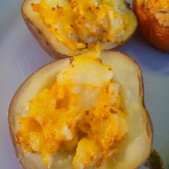 A picture of Roasted Deviled Potato Salad.