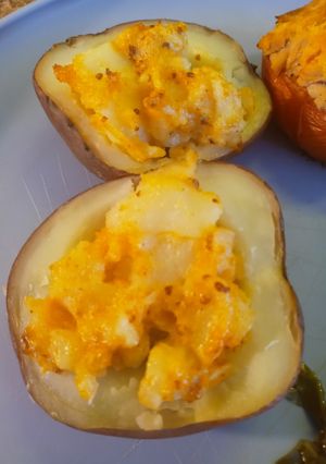A picture of Roasted Deviled Potato Salad.