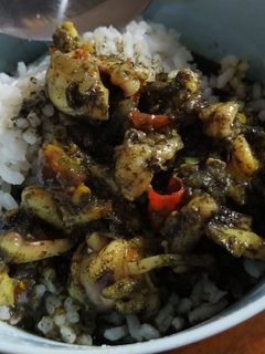 Foto resep Sotong kuah hitam