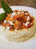 Shrimp in a Nest of Mashed Potatoes