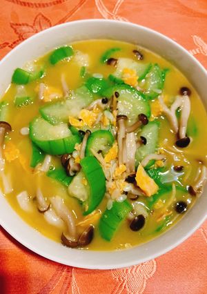 金沙鴻喜絲瓜 的食譜成品照片