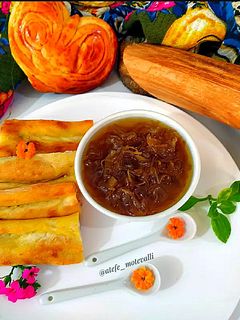 عکسی از دستور مربای بهارنارنج