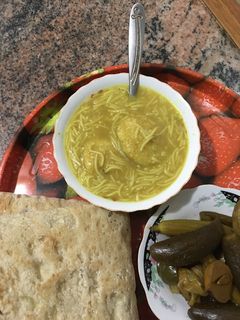 صورة لوصفة مرق كبه البرغل
