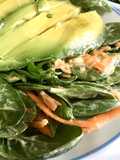 Ensalada de Espinacas & Zanahorias