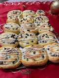Cinnamomon Rolls,con ricotta e gocce di cioccolato