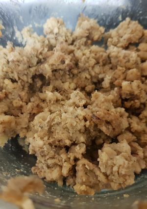 A picture of My Minty Lamb Stuffing.