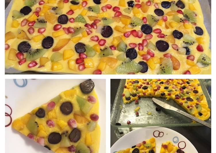 Easiest Way to Prepare Yummy Frozen Fruity Pizza