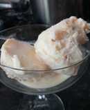 Helado de almendra en Monsieur Plus