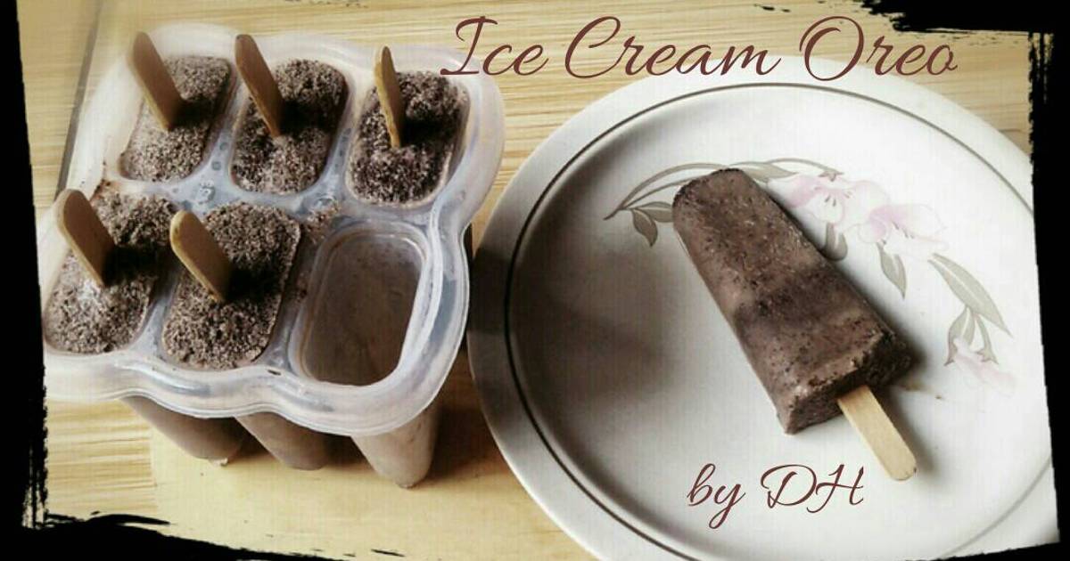 Resep Ice Cream Oreo oleh Dewi Harun - Cookpad