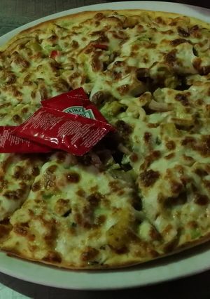 صورة لوصفة 🍕 بيتزا 😍😍😍😍