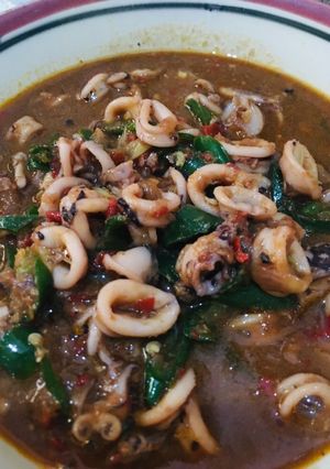 Foto resep Cumi Saus Padang