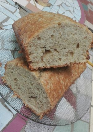 Una foto de Budín de manzana y naranja súper esponjoso 😜