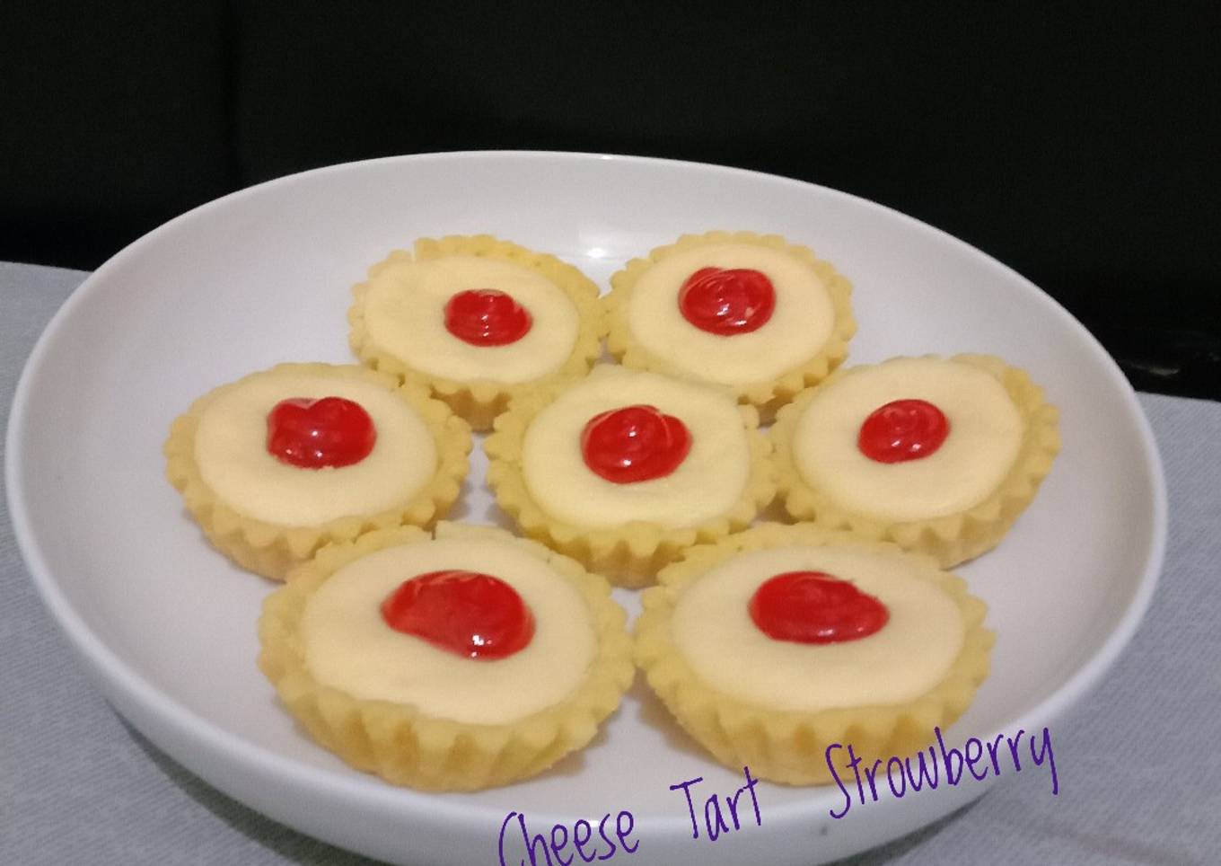 Cheese Tart Strowberry