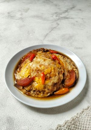 Foto resep Telur Ceplok Saus Tiram