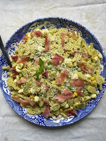 Easy Way Make Rackets &amp; Balls Pesto Pasta Salad the Delicious Tasty