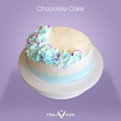 A picture of Eggless Chocolate Cake.