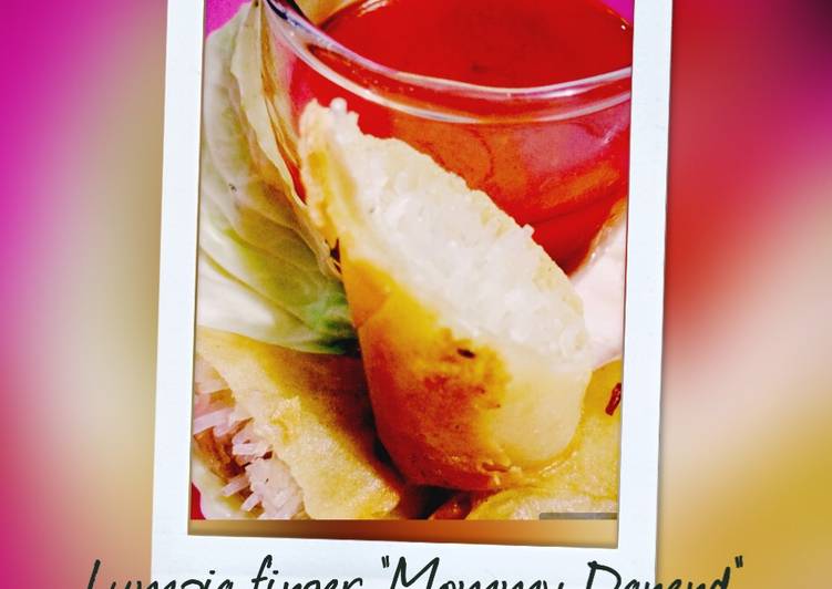 Resep Lumpia Finger "Mommy Danend", Menggugah Selera