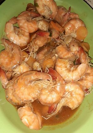 Foto resep Udang saus Padang