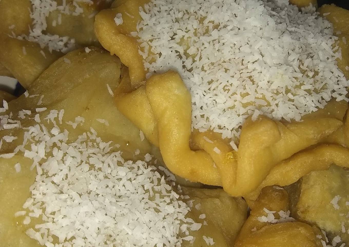 Pastelitos de batata con chocolate