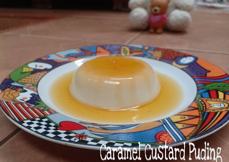 Resep Caramel Custard Pudding Yang Nikmat