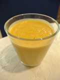 Pumpkin peanut butter smoothie