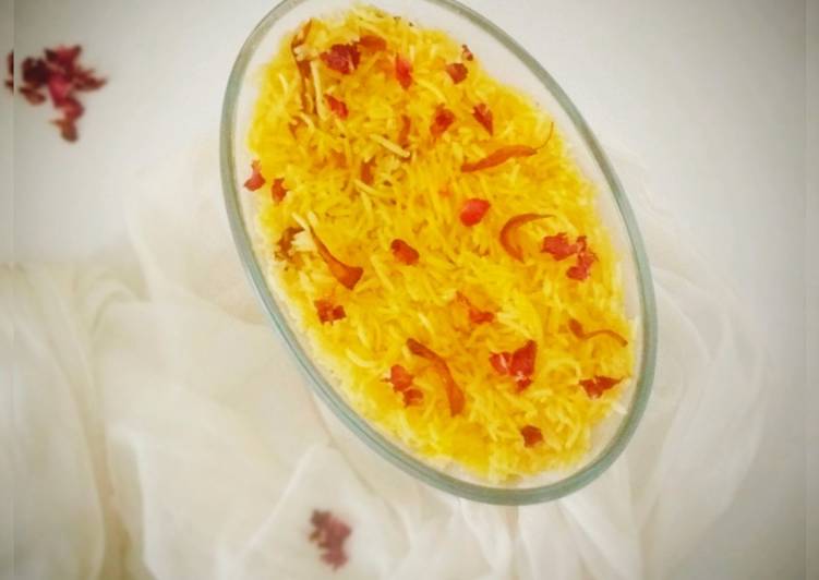 How to Prepare Favorite Persian Saffron Rice