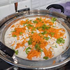 A picture of Suji Thattu idli.