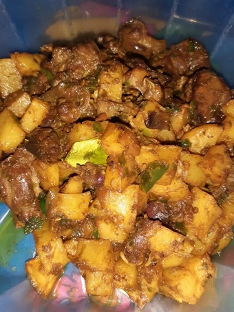 Cara Sederhana Membikin Resep  19. ♡sambel ati ampela + kentang yang Lezat, Lezat Sekali