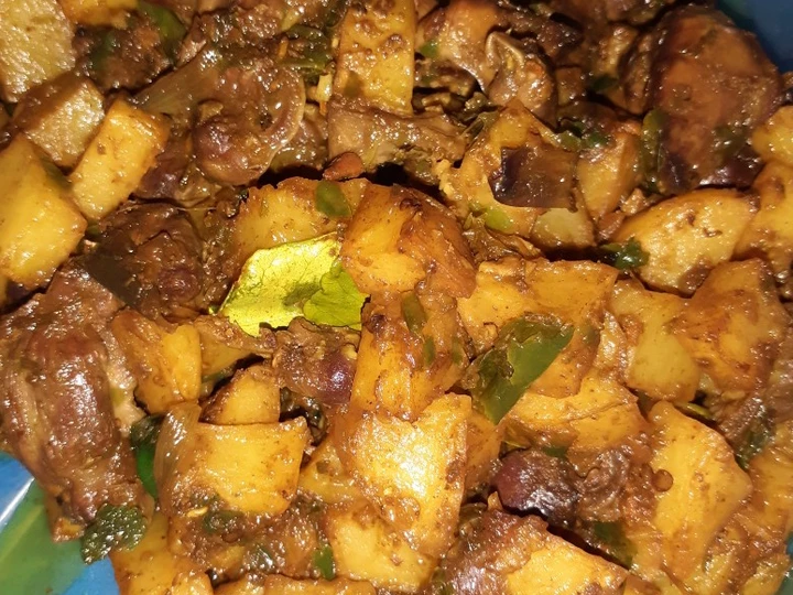 Cara Simple Menyiapkan Resep  19. ♡sambel ati ampela + kentang yang Bisa Manjain Lidah, Bikin Ketagihan