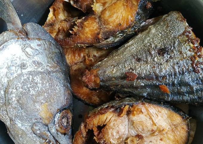 Recipe: Delicious Ikan goreng sambel kecap asin