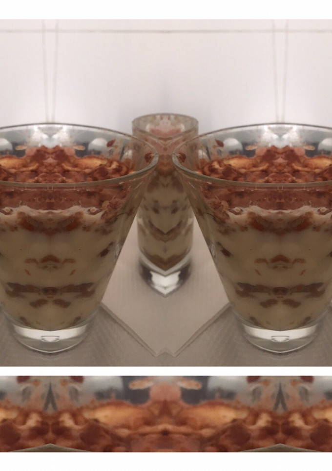 Una foto de Vasitos de tiramisú