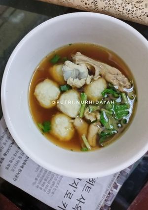 Foto resep Kuah Bakso Ayam