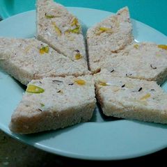 A picture of Sooji ki katlian.