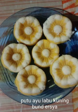 Foto resep Putu ayu labu kuning