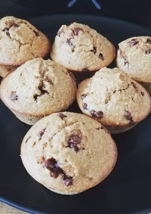Une photo de Muffins choco banane healthy