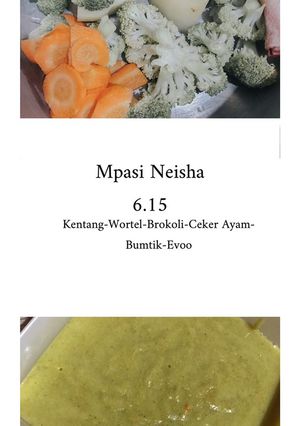 Foto resep Mpasi 6 bulan 15 hari