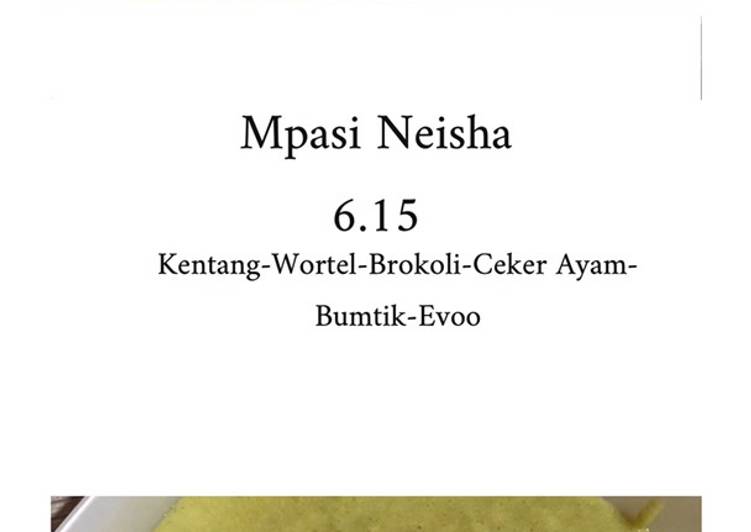 Mpasi 6 bulan 15 hari