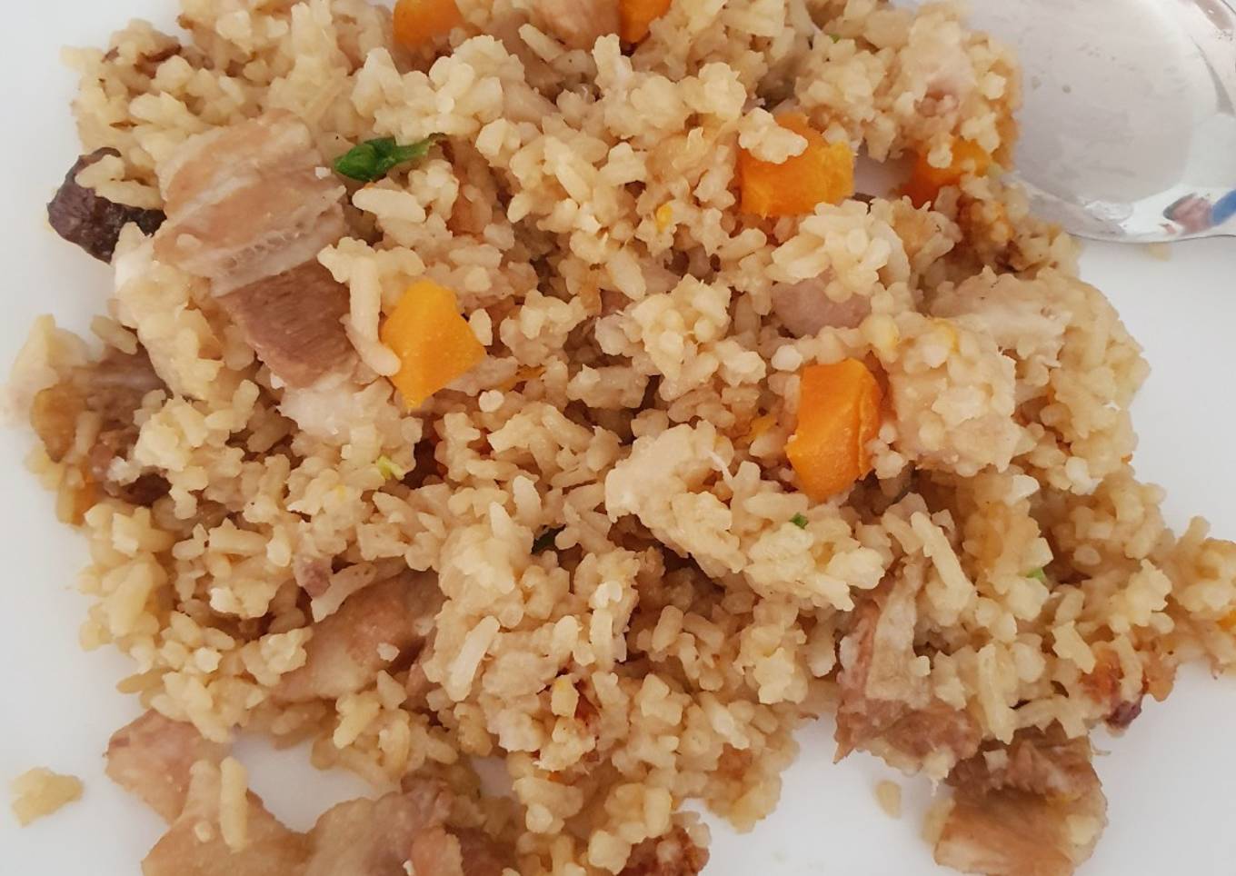 Nasi Talas -Yam Rice