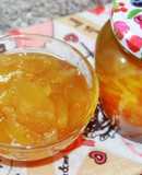 Янтарное варенье из груш дольками