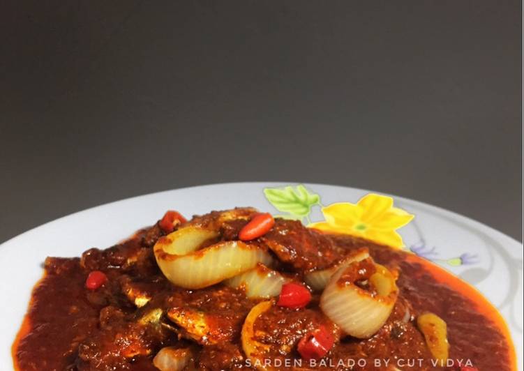 Resep Ikan sarden balado pedas yang sempurna
