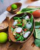 Ensalada de verdolaga (Ensalada yua scutu)
