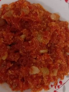 गाजर का हलवा (gajar ka halwa recipe in Hindi) रेसिपी मुख्य फोटो