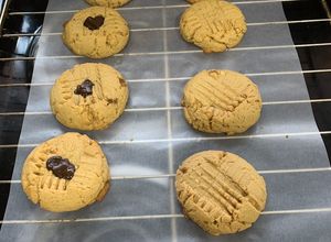 صورة لوصفة كوكيز زبدة الفول السودانيPeanut butter cookies
