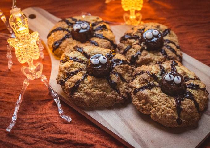 Cookies araignées (sans gluten)