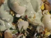 A picture of garlic croutons