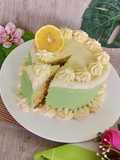 Lemon Lime Curd Cake